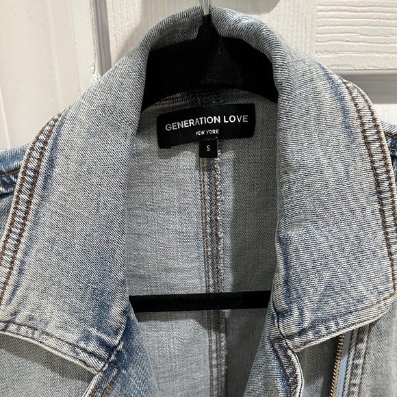 Generation Love Light Blue Jean Jacket - Picture 2 of 4